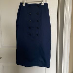 Navy blue Club Monaco Skirt